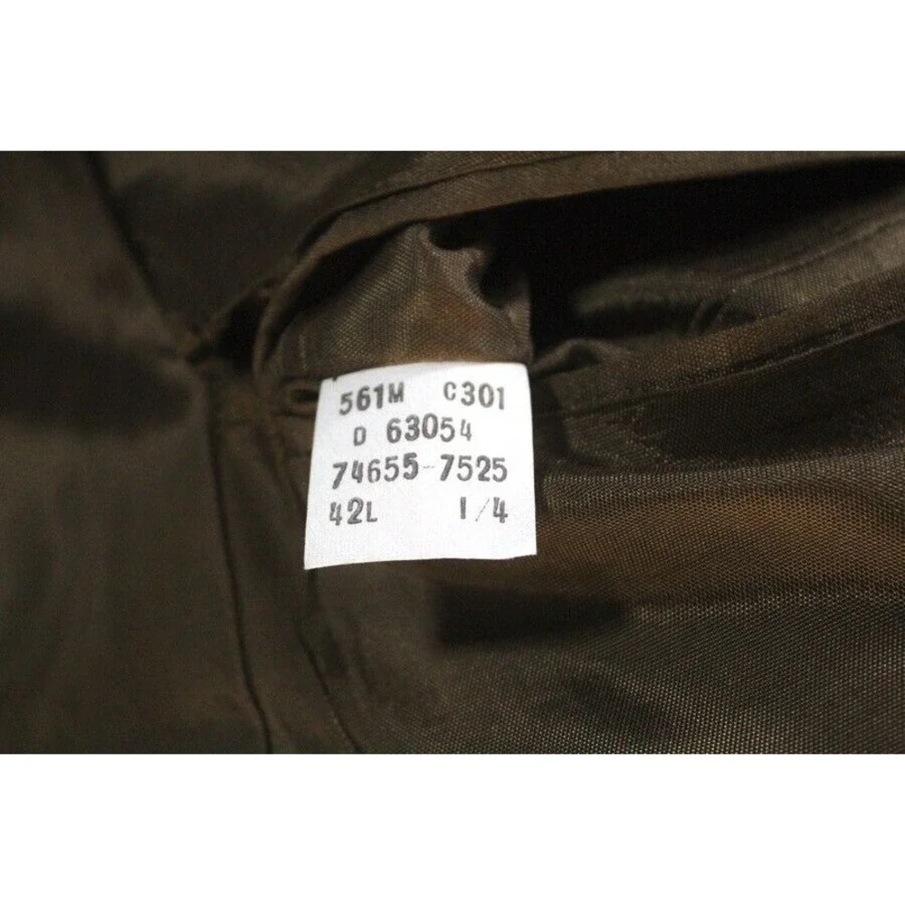 vintage 80s mens brown Levis knit blazer jacket sport suit coat‎ retro 42 L